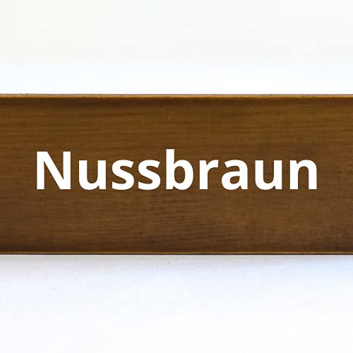 Holzlasur Roko, Nussbraun, 0,75 Liter Lasur, 3in1 Seidenmatt