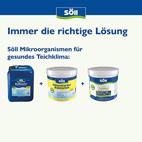 Teichbakterien Söll 80409 BioBooster für klares Wasser rein