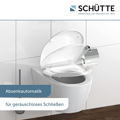 Familien-WC-Sitz Schütte SCHÜTTE WC Sitz FAMILY WHITE Duroplast