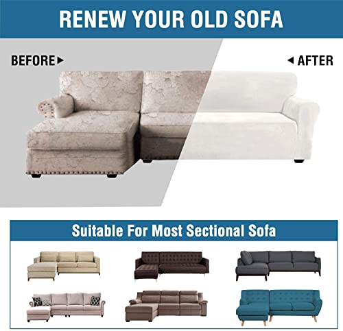 Sofa-Bezug ele ELEOPTION Sofa Überwürfe elastische Stretch Sofa