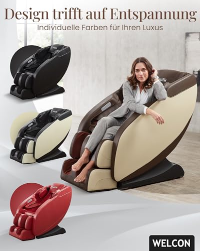 Shiatsu-Massagesessel WELCON Prestige II Luxus Massagesessel