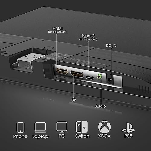 Gaming-Monitor (24 Zoll) Caixun 24 Zoll Monitor 100Hz IPS