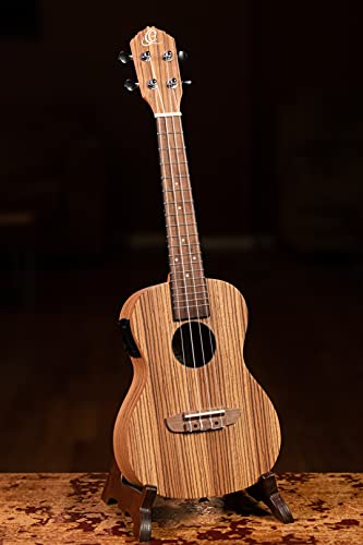 Ukulele Ortega Guitars Konzert elektro-akustisch, Timber Series