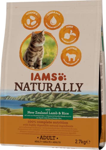 IAMS-Katzenfutter Iams Naturally Katzenfutter trocken mit Lamm