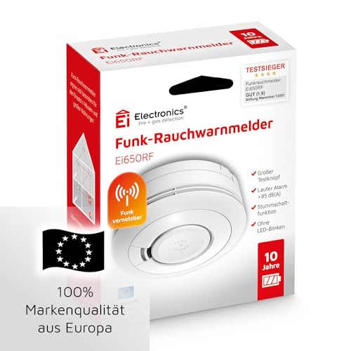 Funkrauchmelder-Set Ei Electronics Ei650RF Funkrauchmelder, Bundle