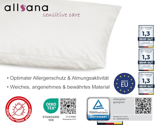 Allergiker-Bettwäsche allsana Allergiker Encasing Set 3- teilig