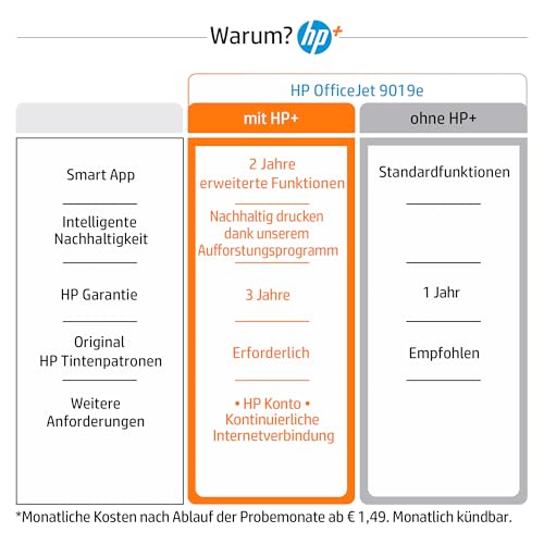 HP-OfficeJet HP OfficeJet Pro 9019e Multifunktionsdrucker