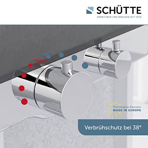 Duscharmatur Schütte 60536 OCEAN Thermostat Set Mischbatterie