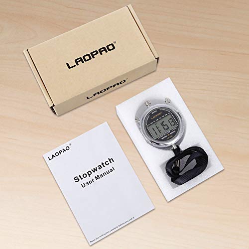 Stoppuhr LAOPAO Digital, Handheld großes LCD-Display