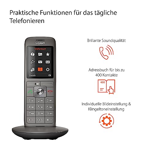 Telefonanlage Gigaset CL660, Schnurloses DECT-Telefon