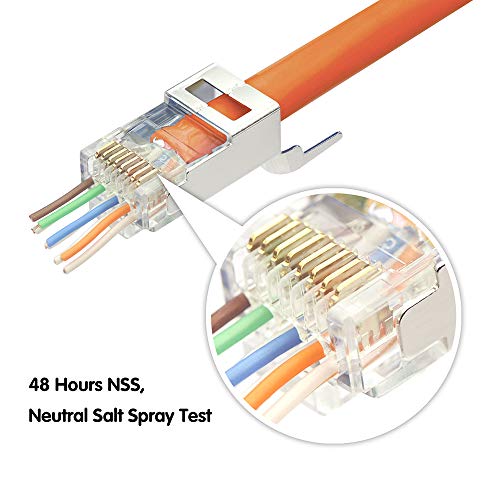 RJ45-Stecker VCELINK 2. Gen. Netzwerkstecker Cat7 Cat6A