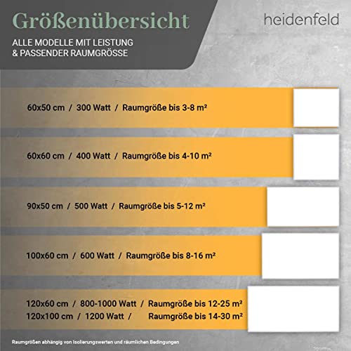 Infrarotheizung heidenfeld HF-HP106-3