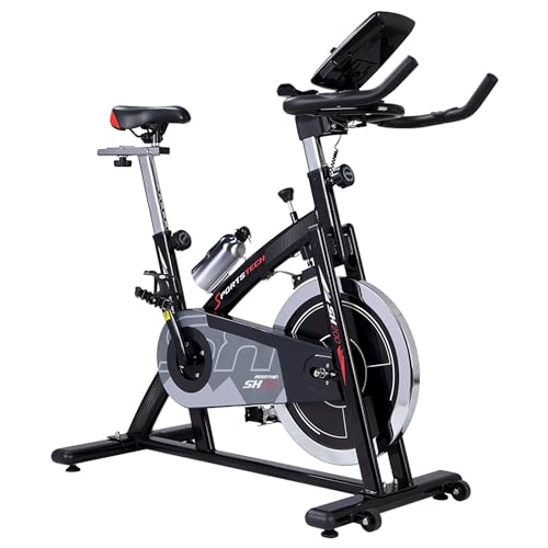 Indoor Bike Sportstech Ergometer Heimtrainer, 22KG Schwungrad