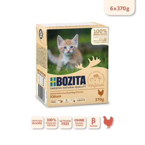 Bozita-Katzenfutter Bozita Häppchen in Soße mit Hühnchen