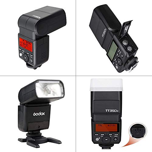 Godox-Blitz GODOX TT350S TTL 2.4G HSS 1 / 8000s GN36 Kamera Flash