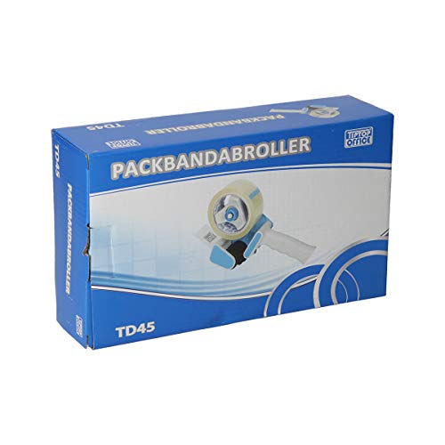 Paketbandabroller TIPTOP OFFICE TTO Packbandabroller 3”, Blau/Grau