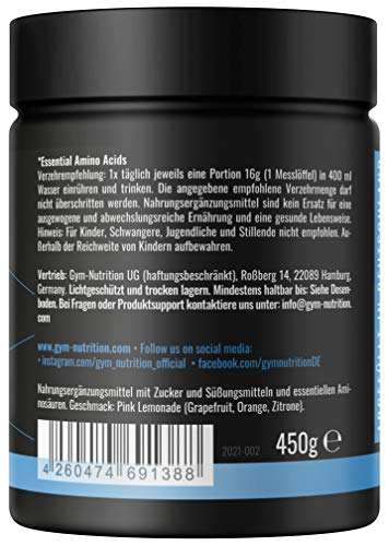 EAA-Pulver Gym Nutrition PREMIUM EAA Pulver hochdosiert