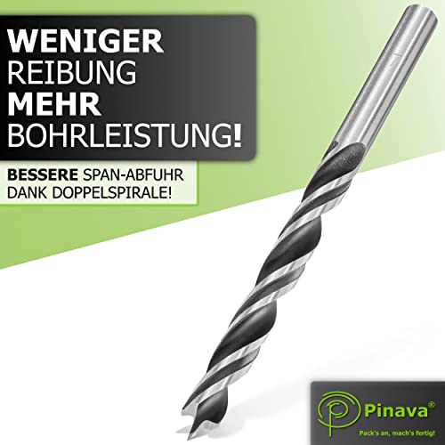 Holzbohrer Pinava ® Set 3mm-10mm [zentriert & scharf] Set