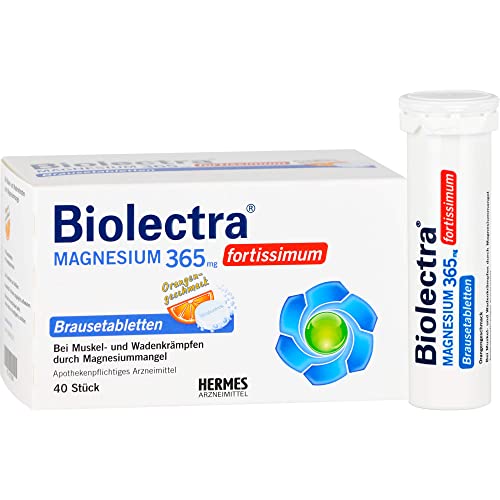 Magnesium-Brausetabletten Biolectra Magnesium 365 mg