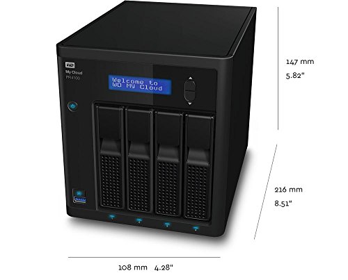 NAS-Server Western Digital WD 40 TB My Cloud Pro PR4100