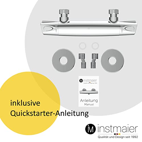 Badewannenarmatur instmaier T1, Duscharmatur mit Thermostat