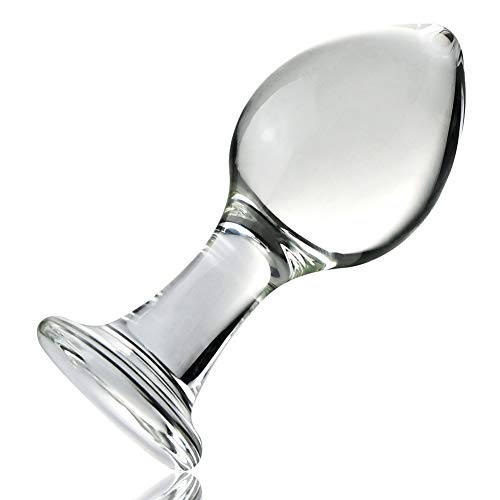 Analdusche SXOVO Glas Dildo Buttplug Trainer, G-Punkt Stimulator