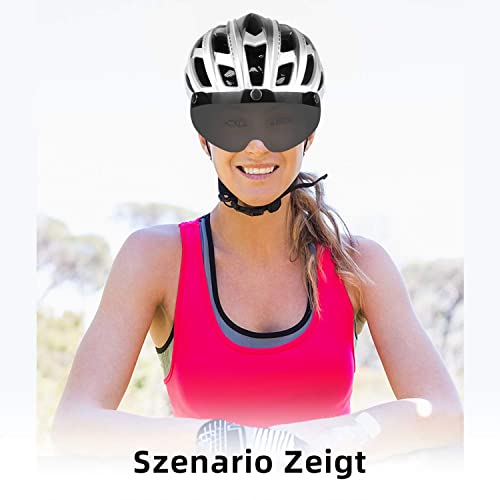 Fahrradhelm mit Visier Shinmax Fahrradhelm Herren Damen