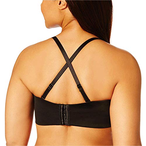 Trägerloser BH Maidenform , Damen Minimizer BH,Schwarz(Black)