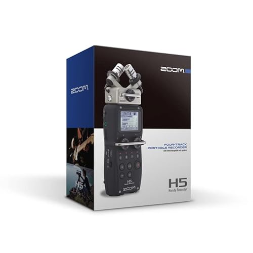 Zoom-Recorder Zoom H5 Tragbarer 4-Spur-Recorder