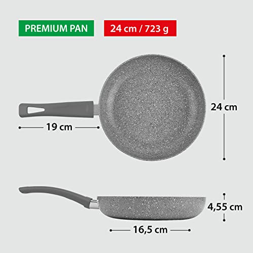 Pfanne 24 cm GadHome Premium 24cm Antihaft Bratpfanne