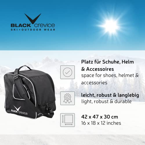 Skischuhtasche mit Helmfach Black Crevice Skischuh- & Helmtasche