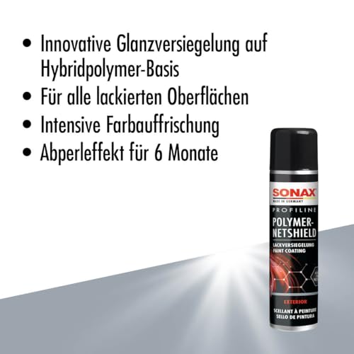 Lackversiegelung SONAX PROFILINE PolymerNetShield (340 ml)