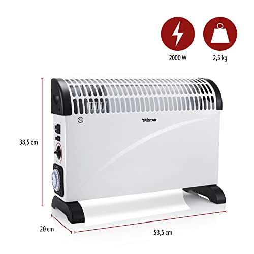 Elektroheizung Tristar Elektrische Konvektor Heizung, 3 Heizstufen