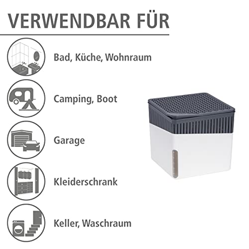 Granulat-Luftentfeuchter WENKO Raumentfeuchter Cube, Luftentfeuchter