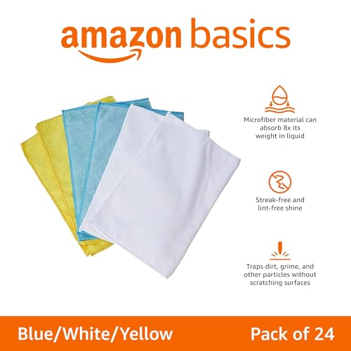 Spültuch Amazon Basics Mikrofaser – Reinigungstuch, 30 x 41 cm