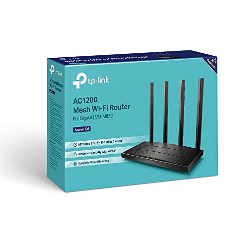 5G-Router TP-Link Archer C6 Dualband Gigabit WLAN-Router