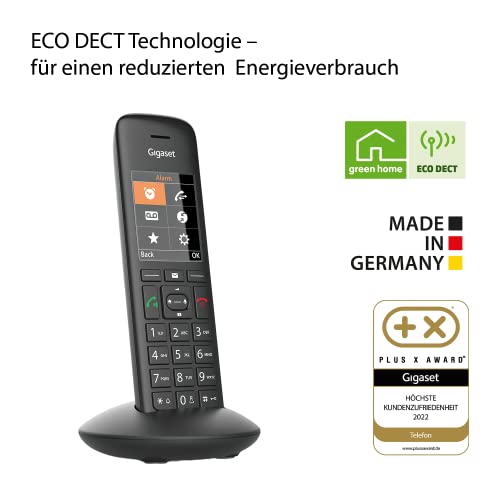 Schnurloses Telefon Gigaset C570HX, DECT-Mobilteil, Ladeschale