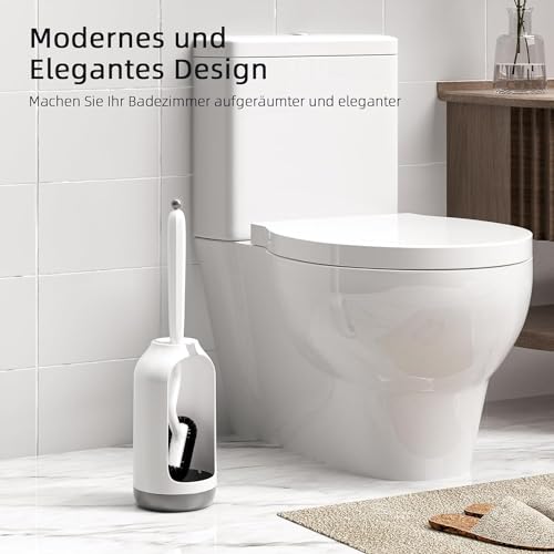 Klobürste HAMITOR WC Bürsten & Halter Set Toilettenbürste