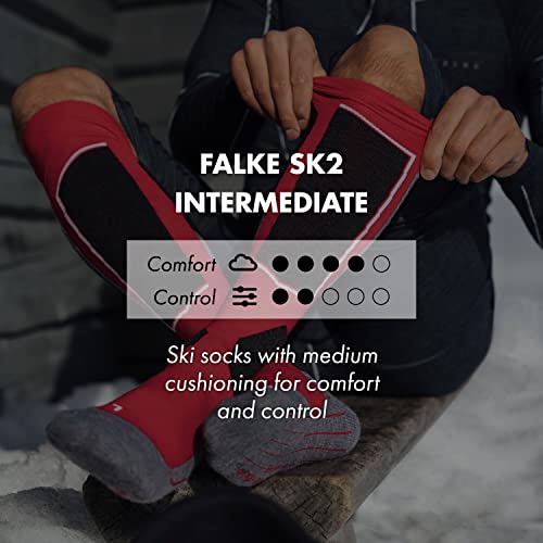 Wintersport Socken FALKE Unisex Kinder Skisocken SK2 Intermediate