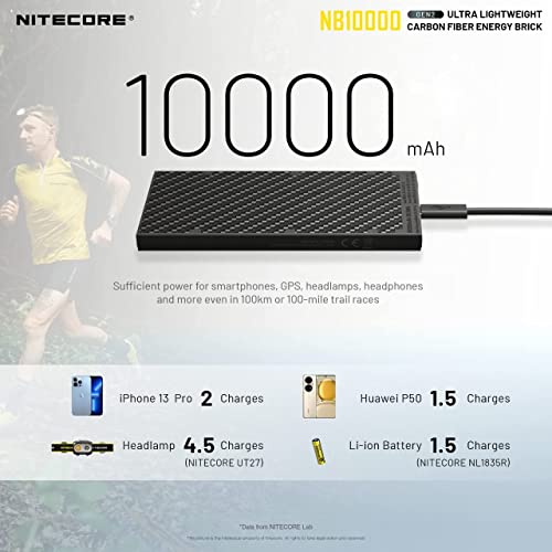 Powerbank 10.000 mAh Nitecore NB10000 Externer Akku