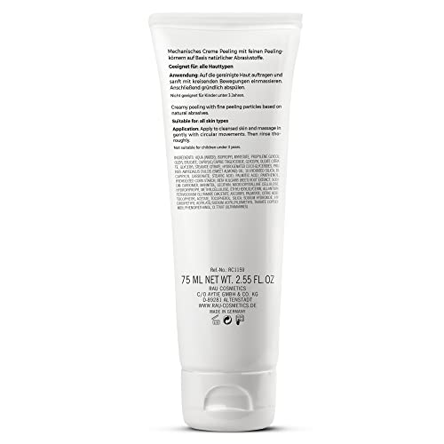 Peeling RAU Cosmetics Face & Body Cream 75 ml, tiefenreinigend