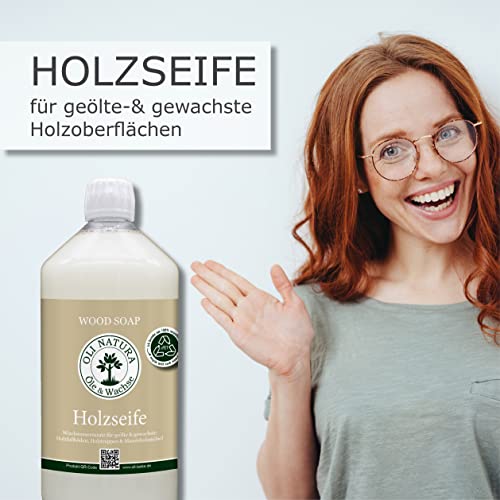 Holzbodenseife OLI NATURA Öle & Wachse OLI-NATURA Holzseife 1 Liter