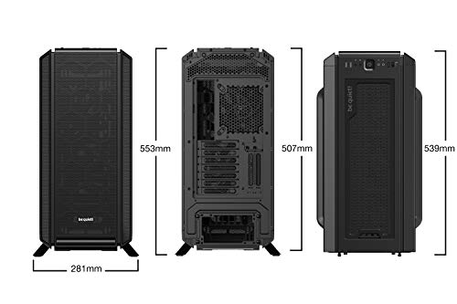 Be-Quiet-Gehäuse be quiet! Silent Base 802 Window Black PC-Gehäuse