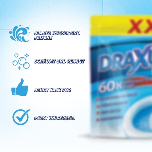 Wasserkastenwürfel DRAXUS 60x Spülkasten Tabs