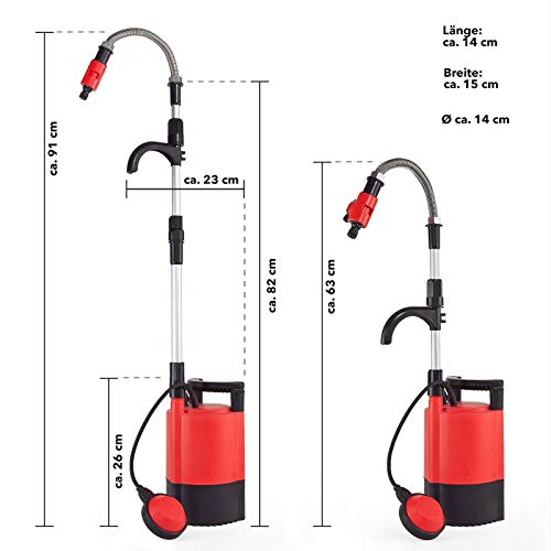 Regenfasspumpe Grafner 400 Watt, Fördermenge 5200 l/h