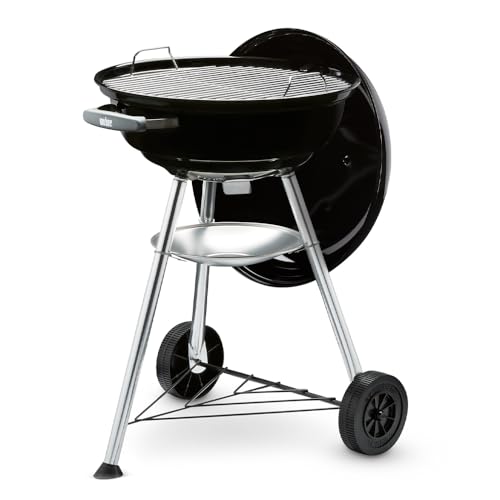 Standgrill Weber Compact Kettle Holzkohlegrill, Ø 47cm Grillfäche