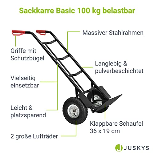 Sackkarre Juskys Basic klappbar, Transportkarre