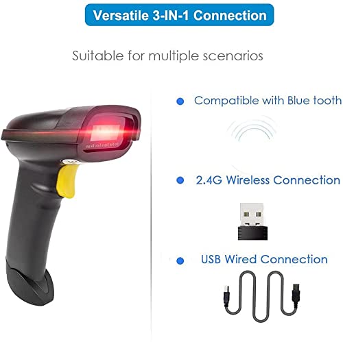 2D-Barcode-Scanner NETUM Bluetooth QR 2D Barcode Scanner