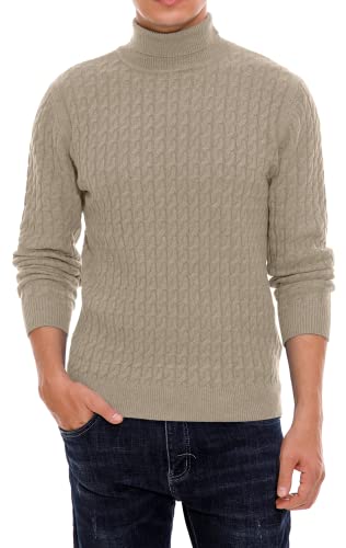 Rollkragenpullover Herren Hisir Klassischer Pullover Warmer