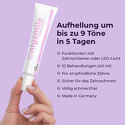 Bleaching-Gel Onlysmile Teeth Whitening Gel für weiße Zähne